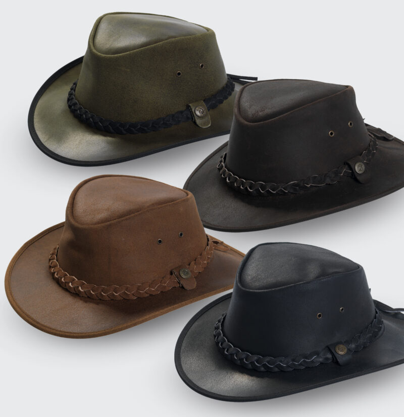 Brisbane Leather Hat | Outdoor Clothing | Stormafit Leisure