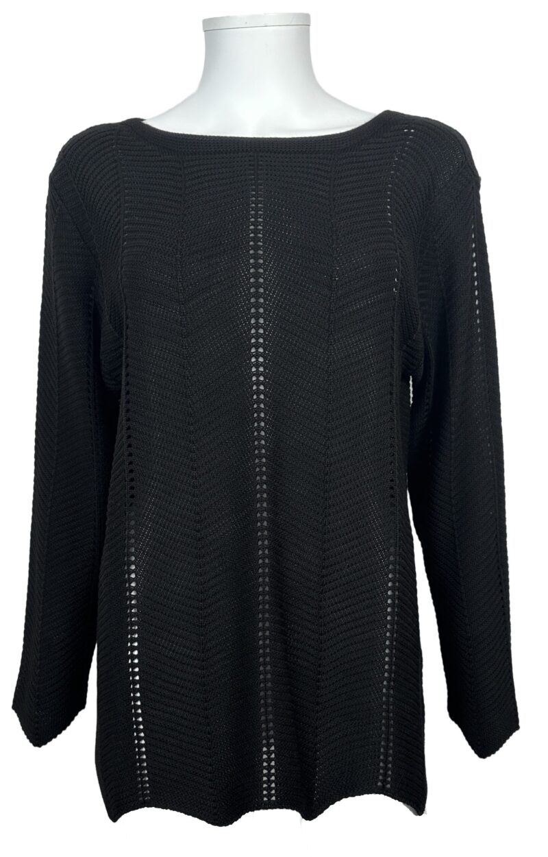Ladies Steph Top Black 18