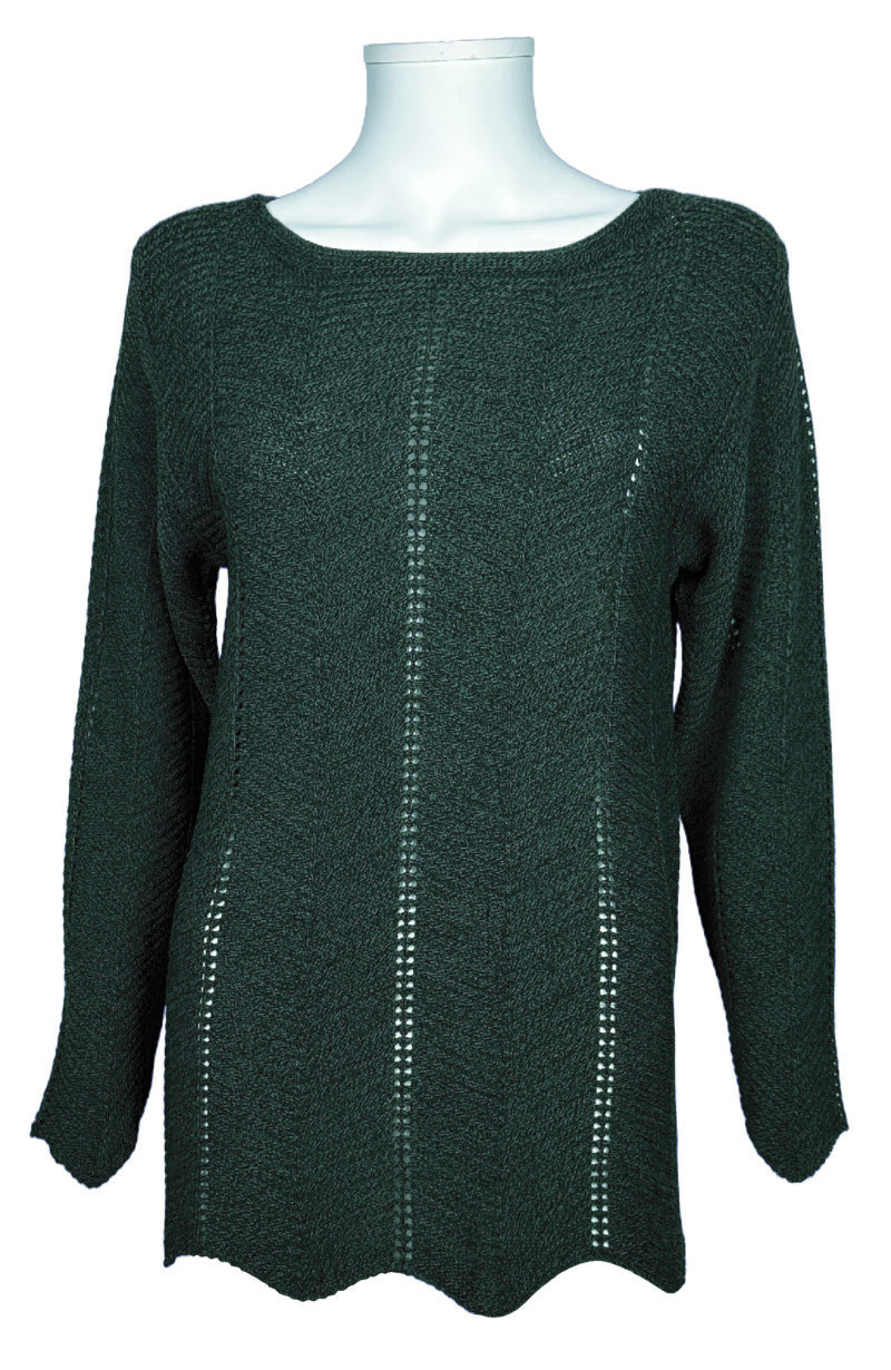 Ladies Steph Top Charcoal 18