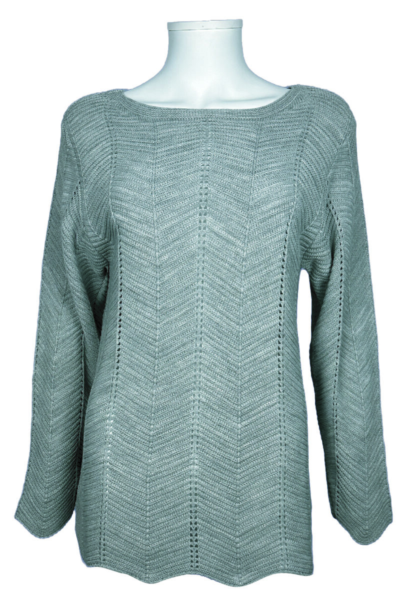 Ladies Steph Top Grey 18