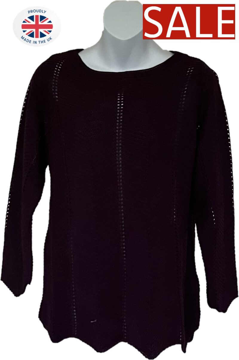 Ladies Steph Top Purple 18