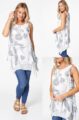 Ladies Penny Top Grey 14
