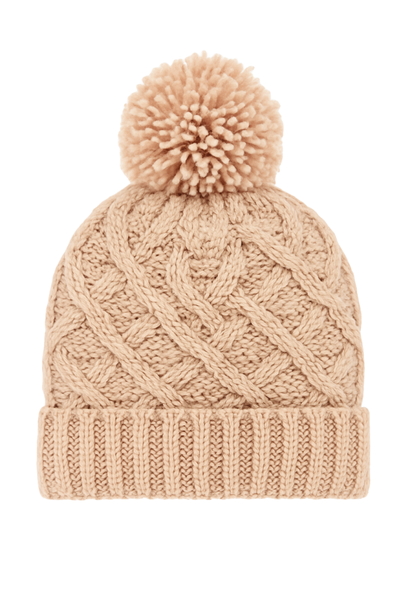 Ladies Textured Knitted Hat