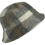 Ladies Soft Check Bucket Hat