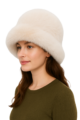 Ladies Faux Fur Bucket Hat