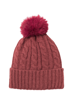 Ladies Knitted Bobble Hat