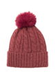 Ladies Knitted Bobble Hat