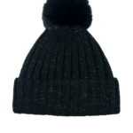 Ladies Sparkle Bobble Hat
