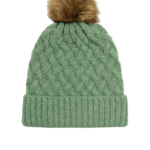 Ladies Knit Bobble Hat