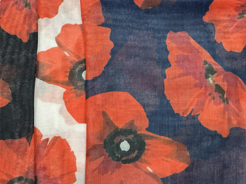 Poppy Scarf