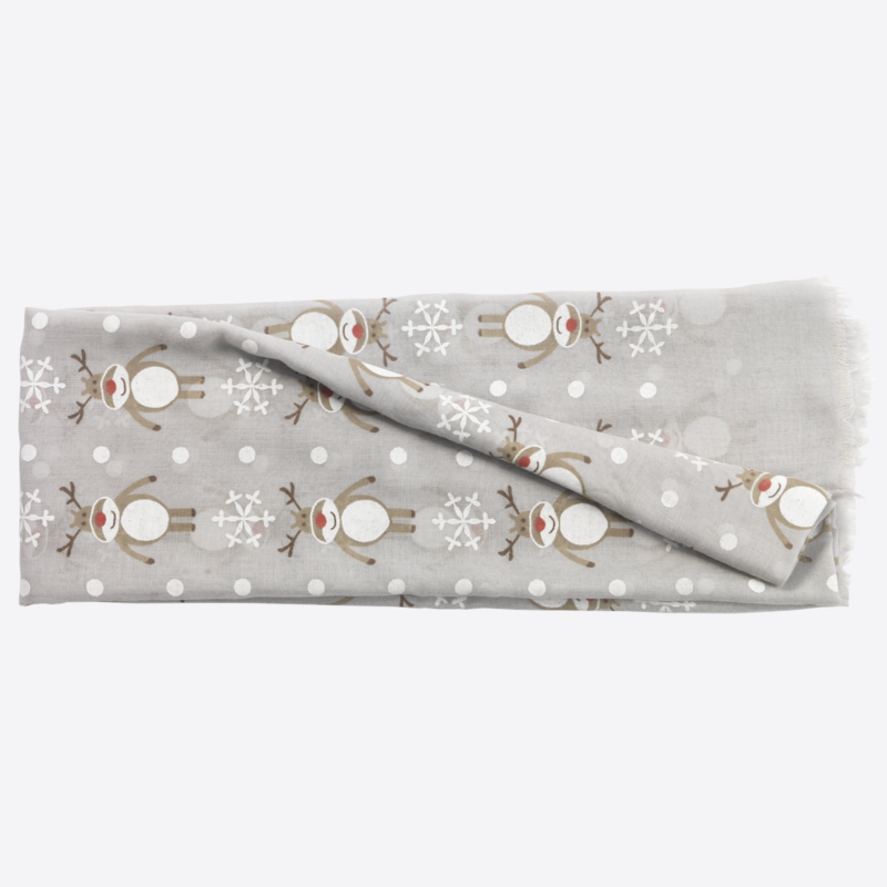 Reindeer Xmas Scarf