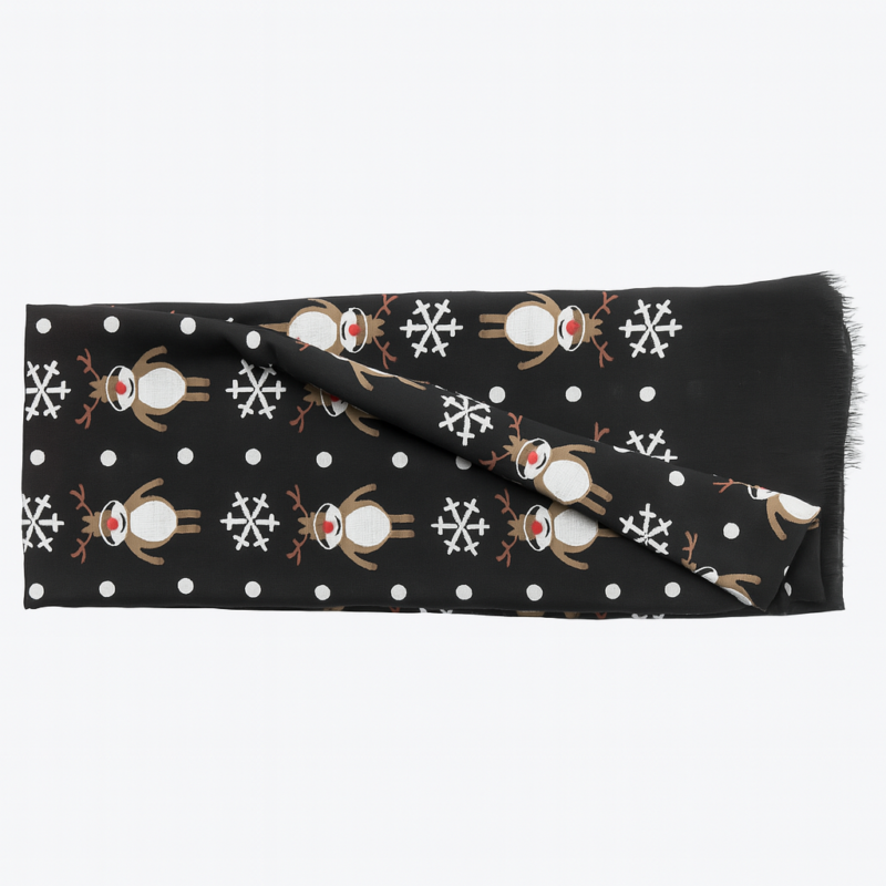 Reindeer Xmas Scarf