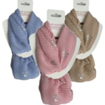 Magnetic Rose Crinkle Scarf