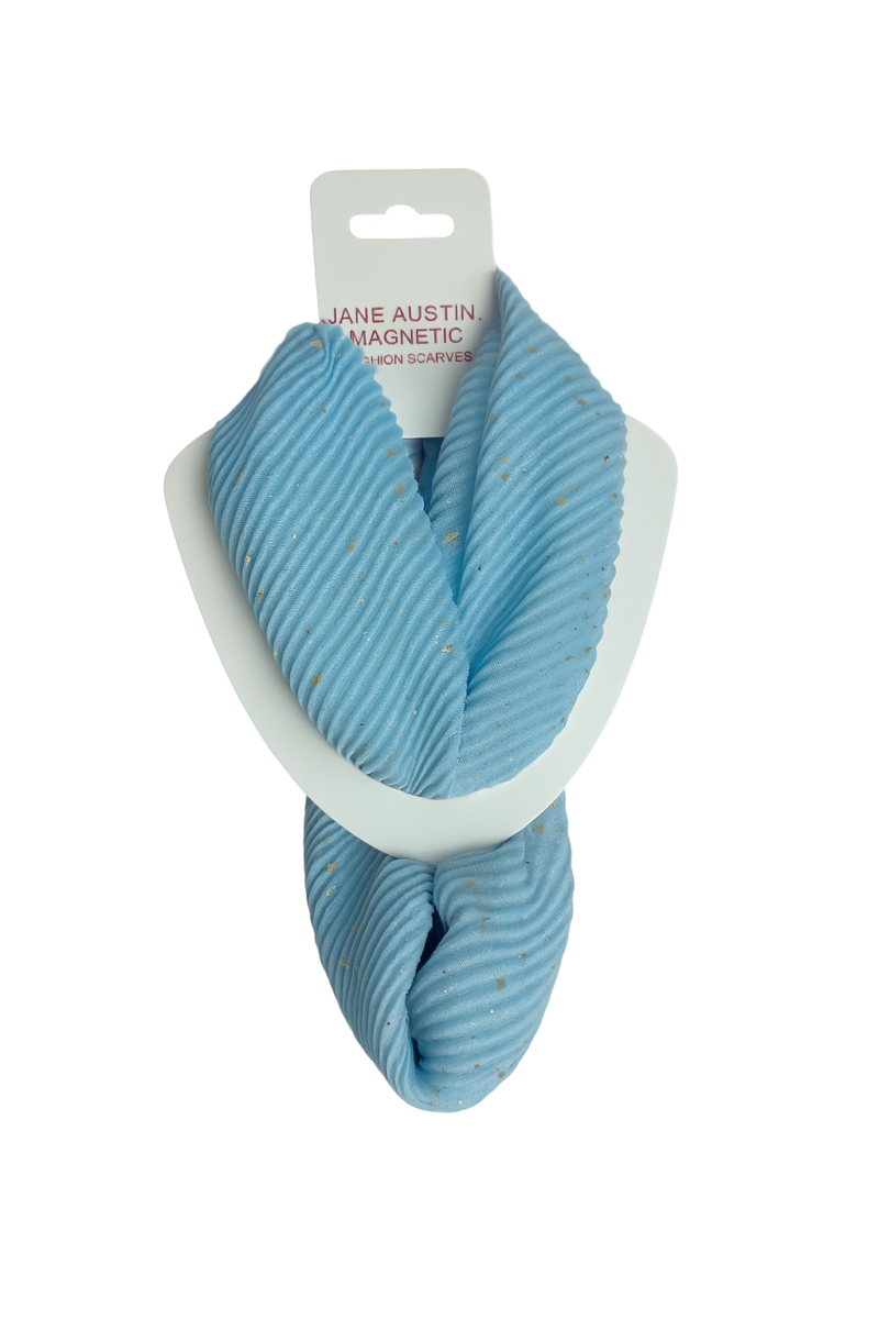Magnetic Sparkle Crinkle Scarf