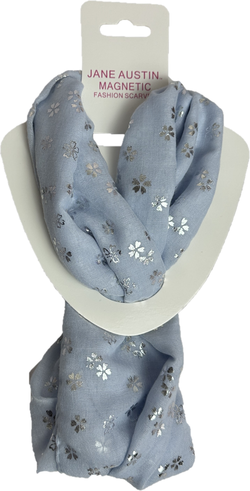 Magnetic Mini Heart Flower Scarf