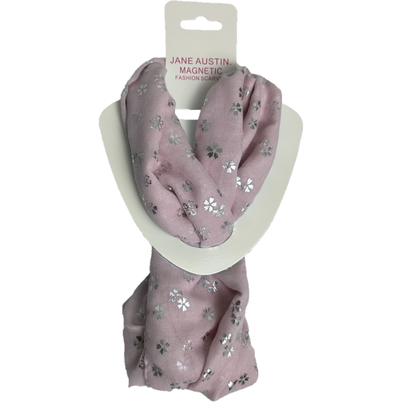 Magnetic Mini Heart Flower Scarf