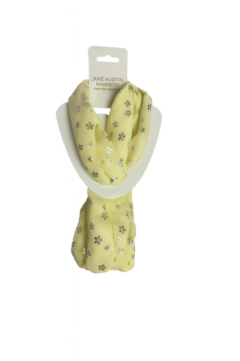 Magnetic Mini Heart Flower Scarf