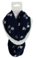 Magnetic Leaf Crinkle Scarf