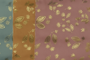 Gold Leaf Scarf