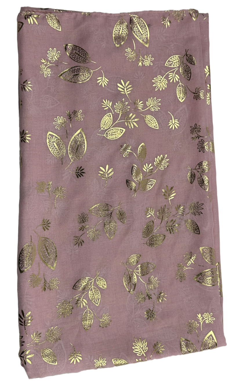 Gold Leaf Scarf