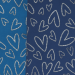 Silver Heart Scarf