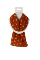 Magnetic Feather Crinkle Scarf