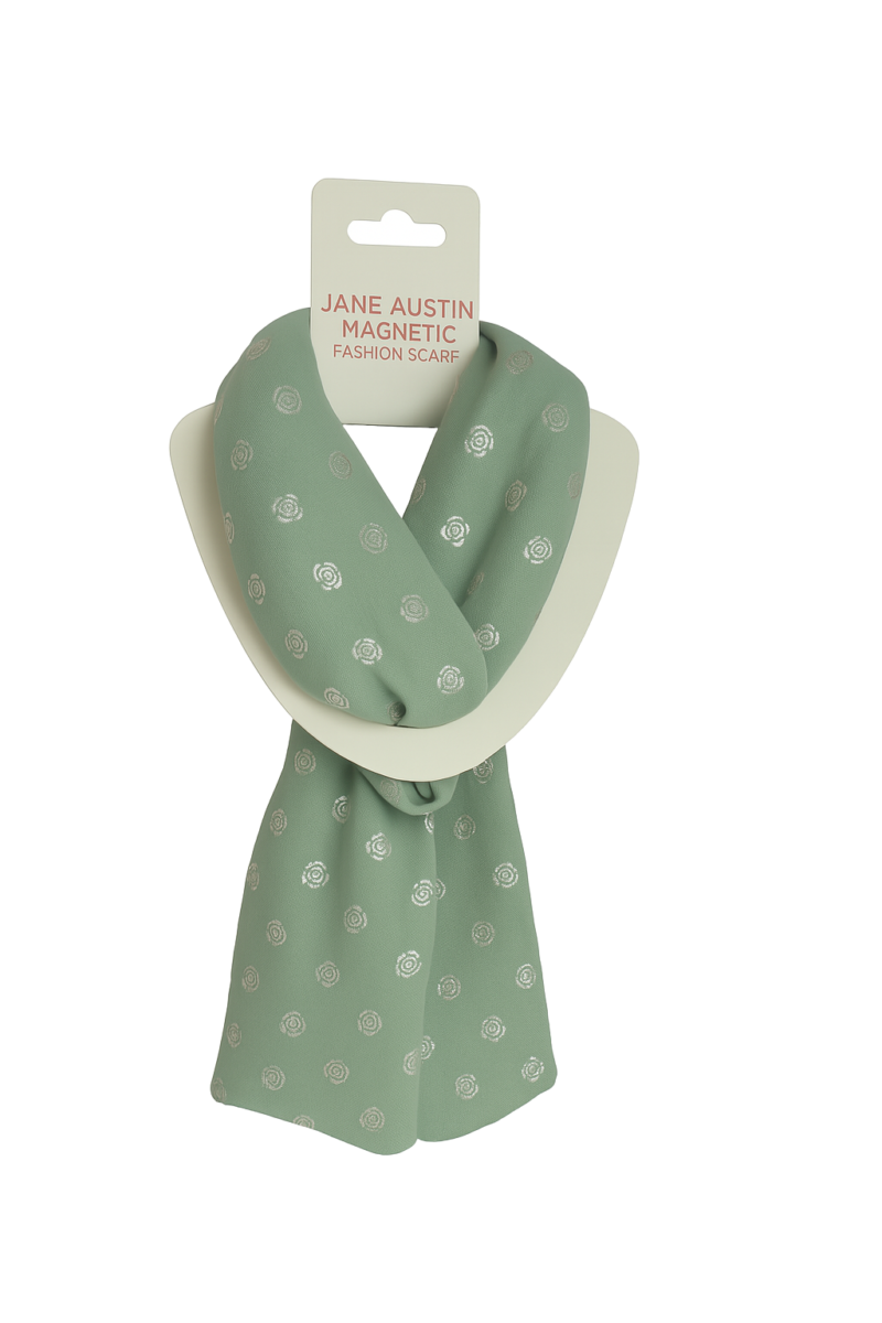 Magnetic Rose Scarf