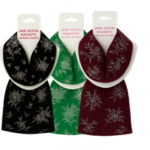 Magnetic Flower Crinkle Scarf