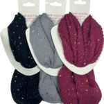 Magnetic Fleck Crinkle Scarf