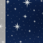 Star Christmas Scarf