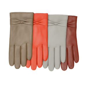 Ladies Coloured Leather Glove Asst S/M