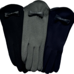 Ladies Bow Soft Touch Gloves