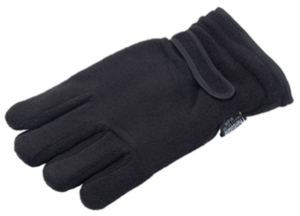 Mens Fleece Lined Gloves Asst M/L