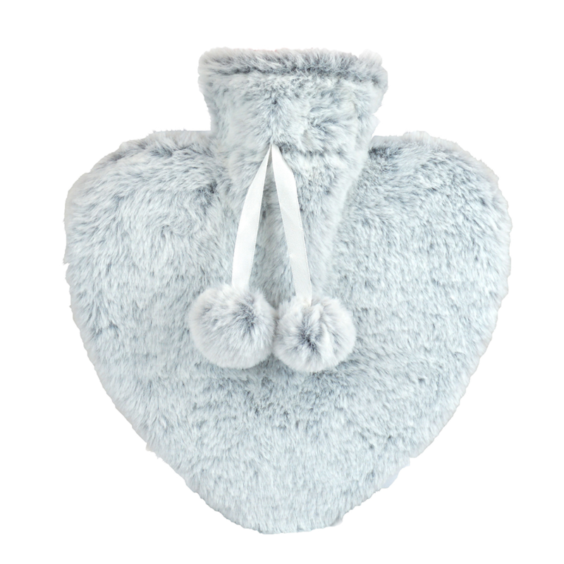 Plush Heart Hot Water Bottle 800ml