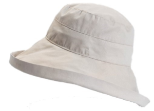 Ladies Violet Cotton Hat