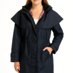 Marina 3/4 Length W/P Coat Navy 18