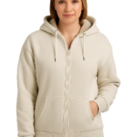 Olivia Sherpa Fur Hoodie Stone 18