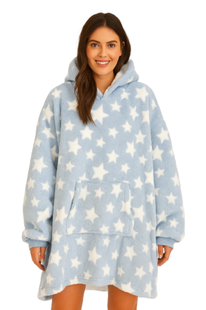 Star Oversized Blanket Hoodie