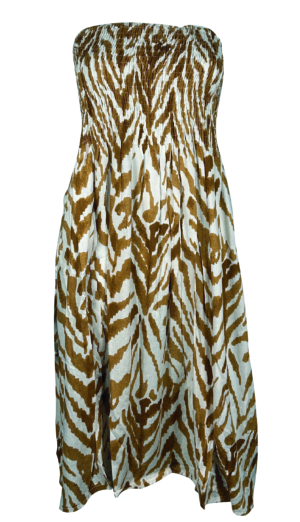 Marcia Dress Brown X.Lge