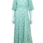 Ladies Cora Dress Green 16