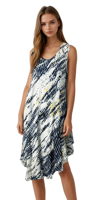 Ladies Brenna Dress Grey 18