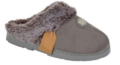 Ladies Snuggle Slipper Grey 7