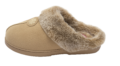 Ladies Snuggle Slipper Sand 8