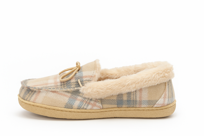 Ladies Sarah Slipper Oatmeal 8