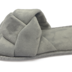 Lds Amelia Slippers Grey Small