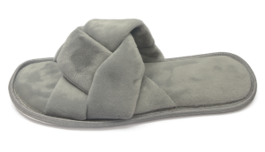 Lds Amelia Slippers Grey Small