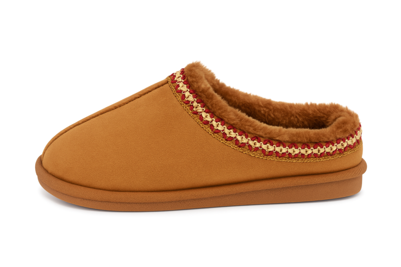 Ladies Layla Slippers Chestnut 8