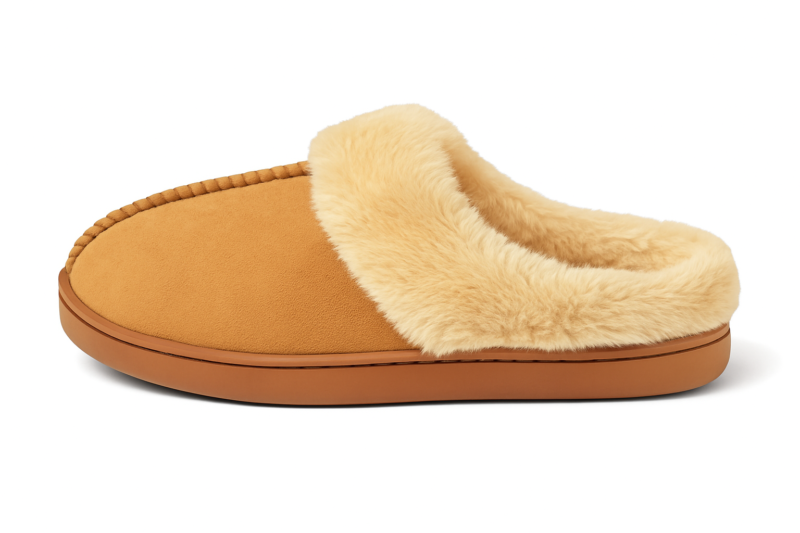 Ladies Amina Slippers Chestnut 8