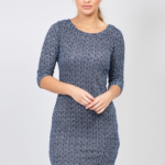 Ladies Abbie Top Navy 18