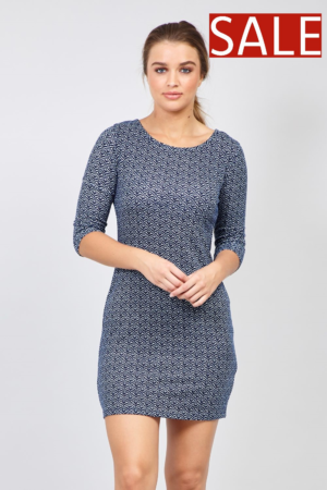 Ladies Abbie Top Navy 18